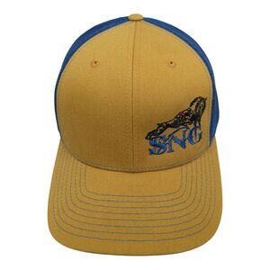 SNG Embroidered Logo Mesh Adjustable Snapback Cap Trucker Baseball Hat Wild Hog